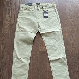 Club Monaco Men's Super Slim Denim Jeans in Pistacio- 32/20 - NWT